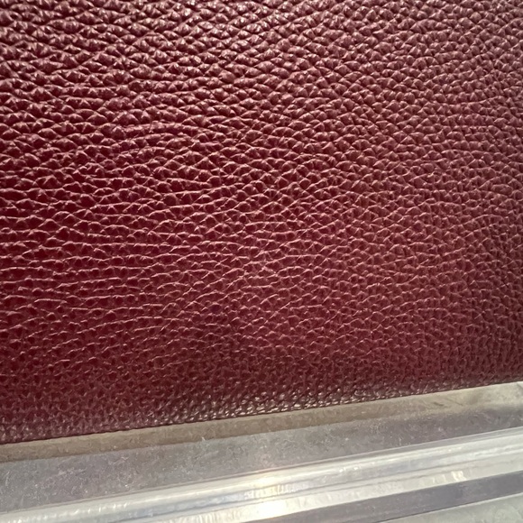 Michael Kors Burgandy Wristlet Clutch - Picture 3 of 4